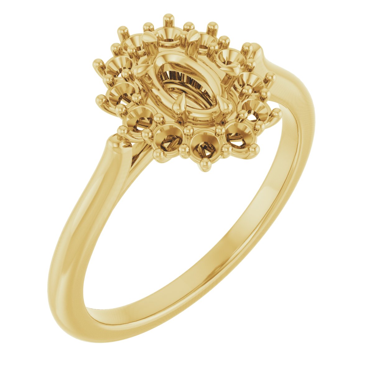 Halo-Style Ring