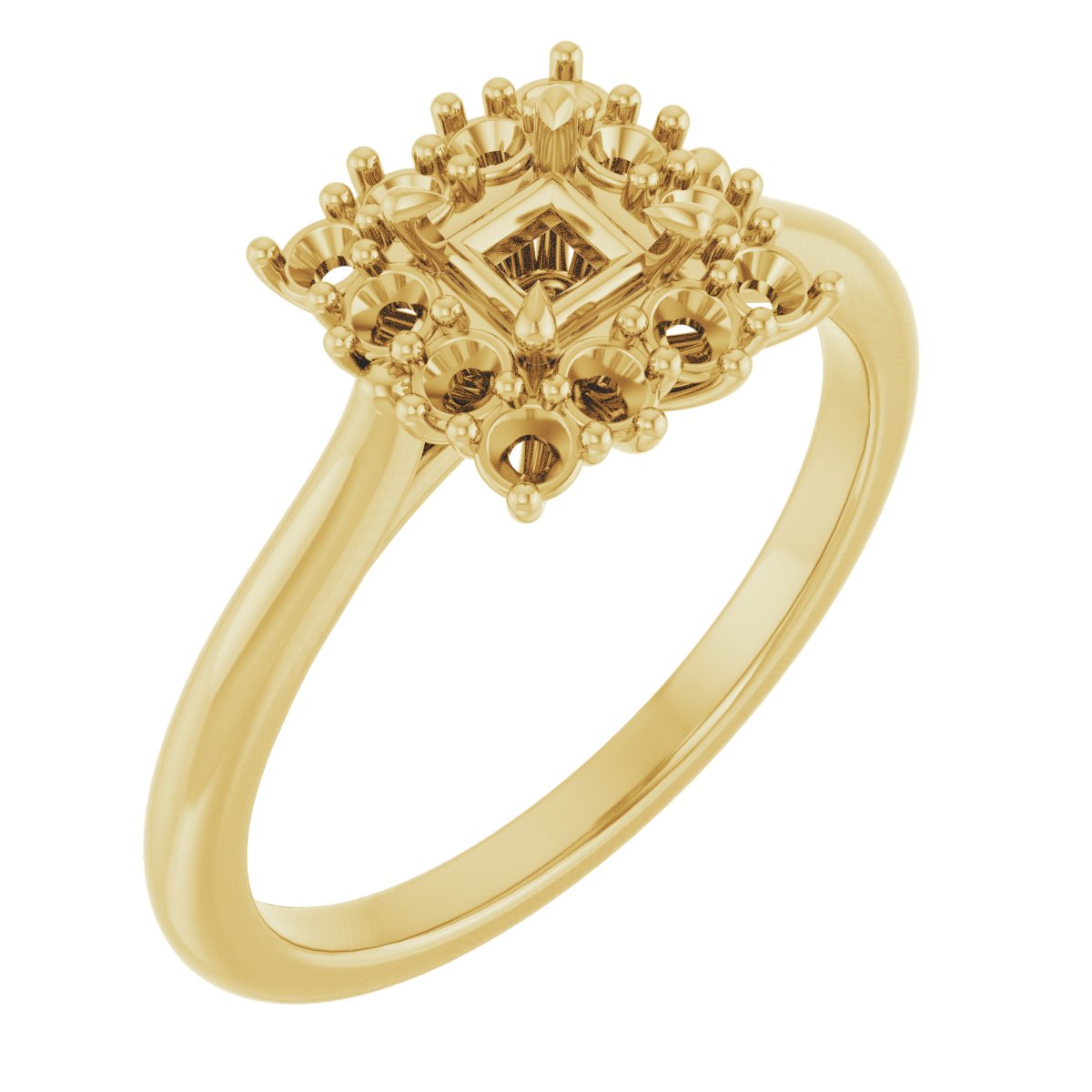 Halo-Style Ring