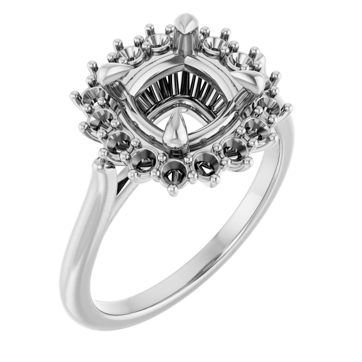 Halo-Style Ring