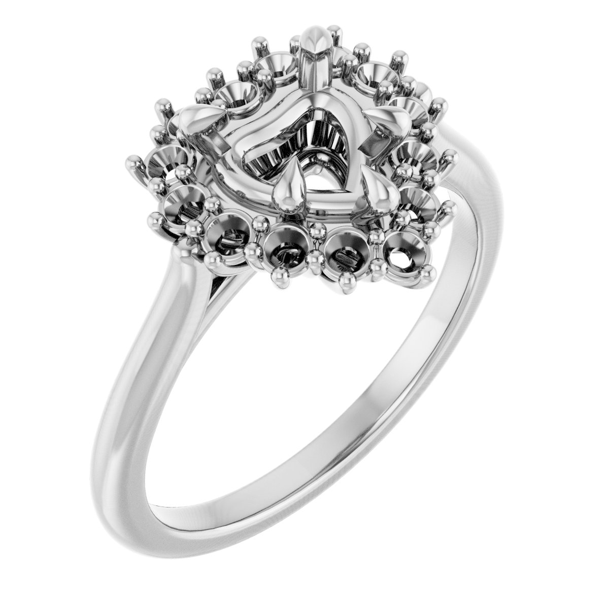 Halo-Style Ring
