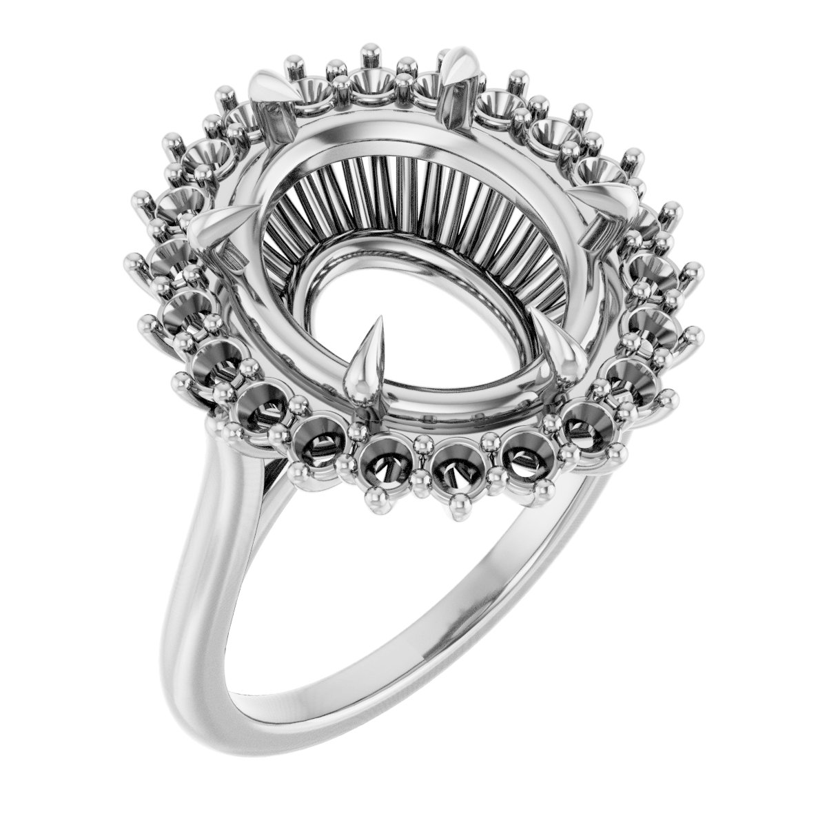 Halo-Style Ring
