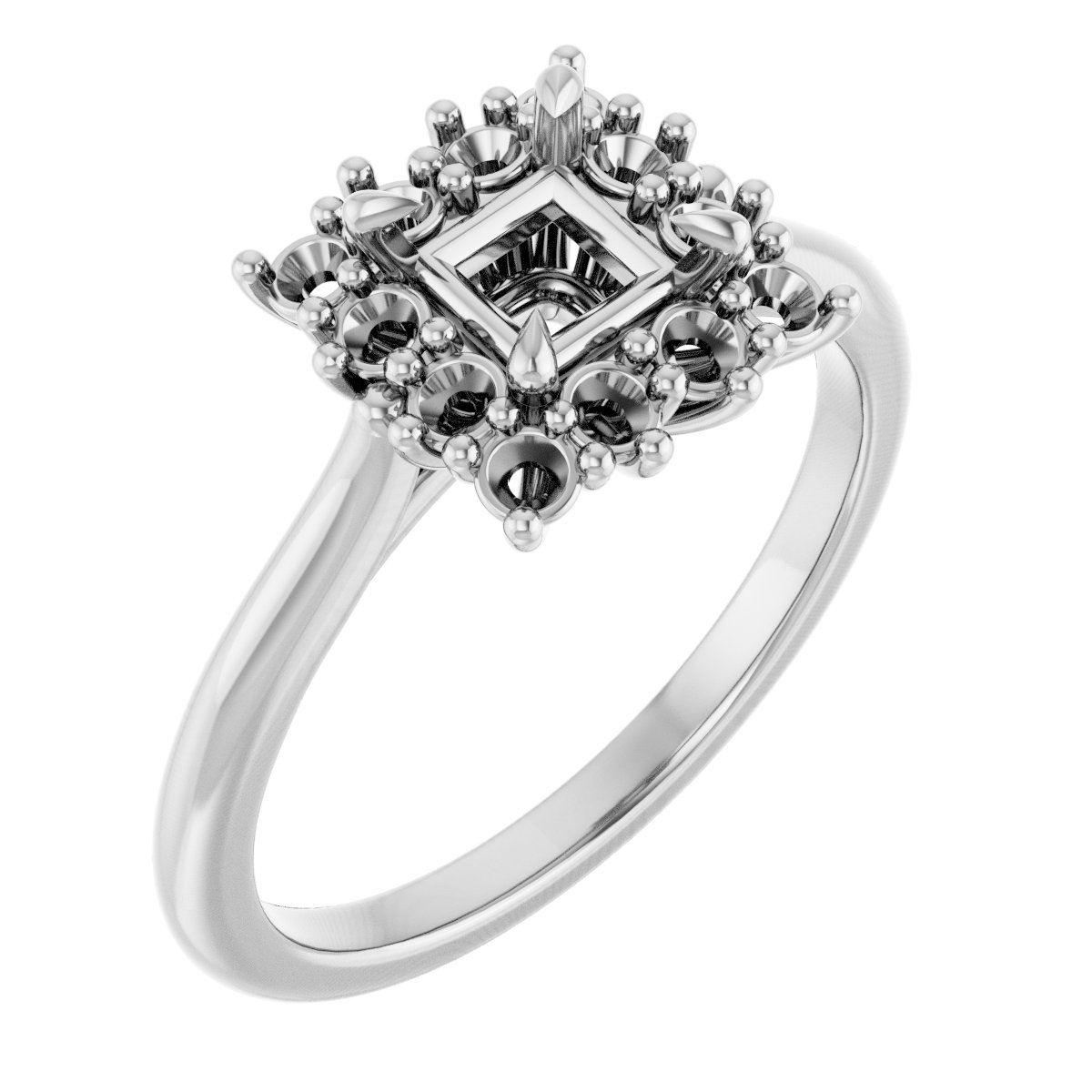 Halo-Style Ring
