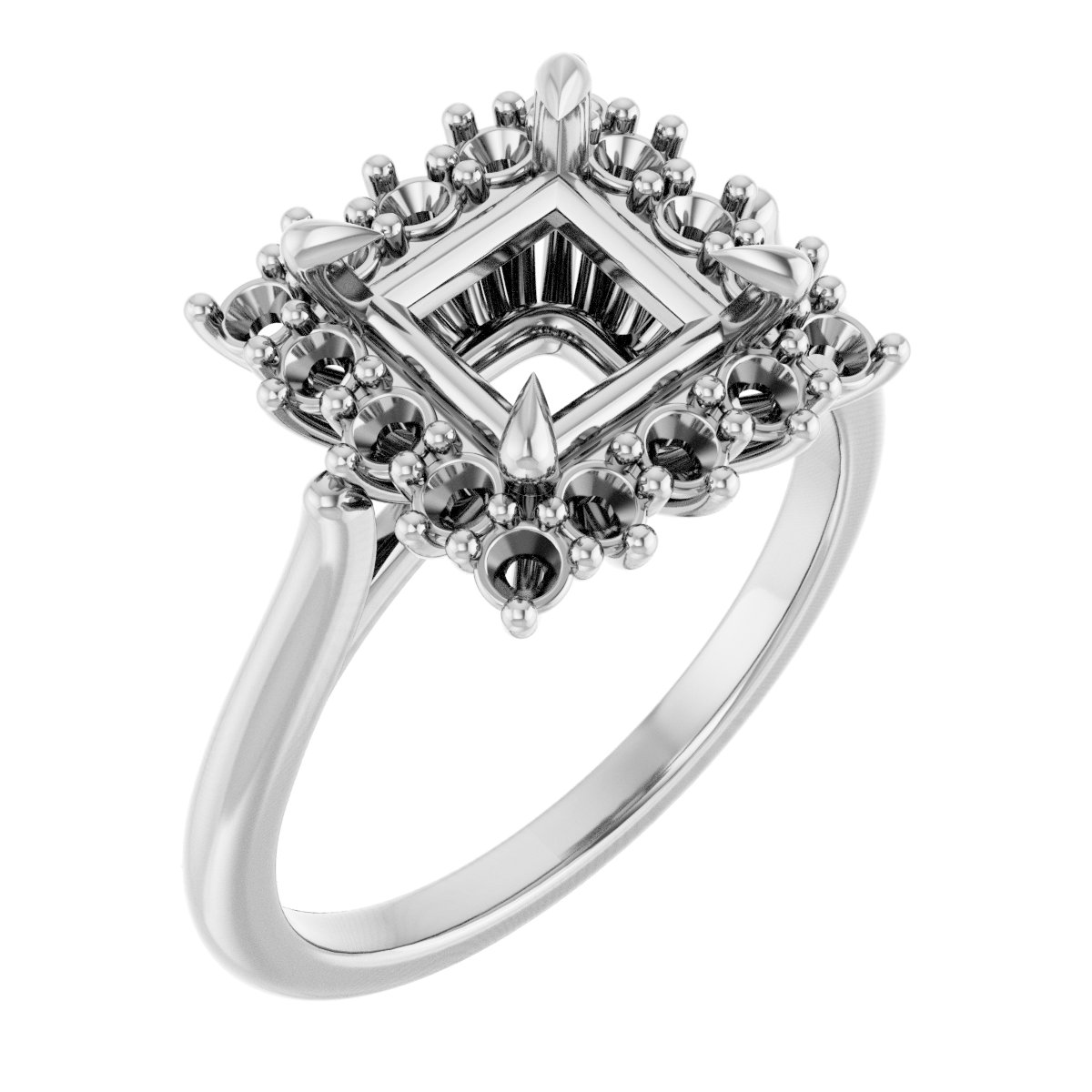 Halo-Style Ring
