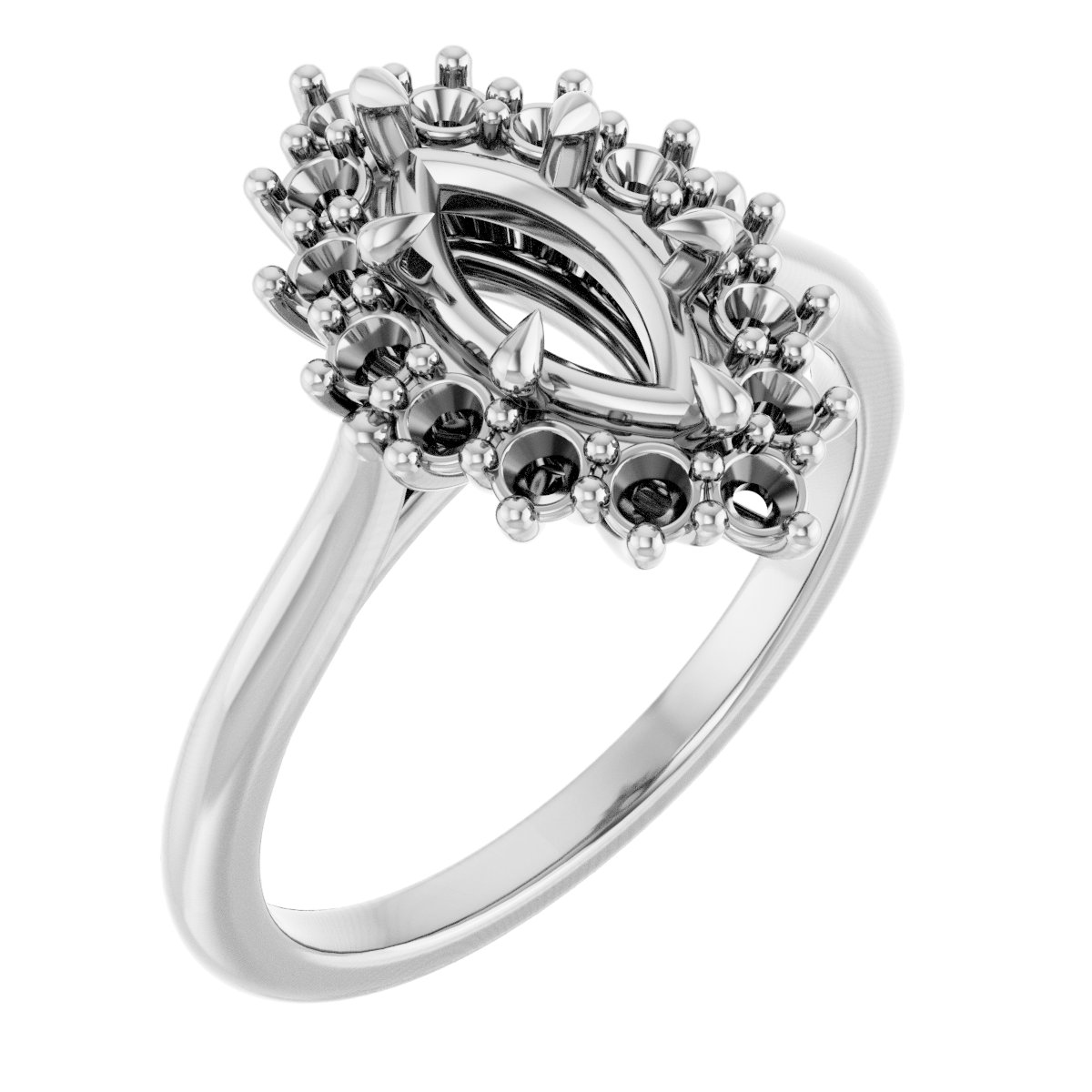Halo-Style Ring