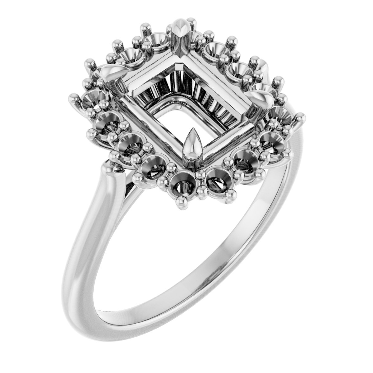 Halo-Style Ring