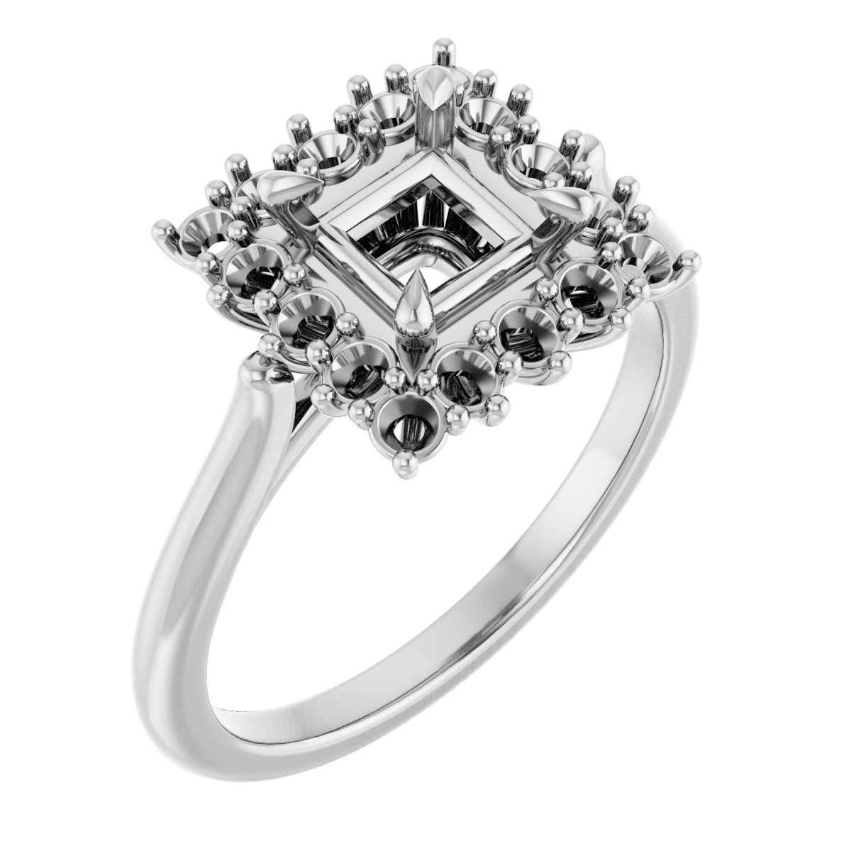 Halo-Style Ring
