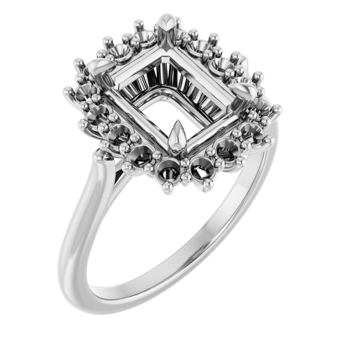 Halo-Style Ring