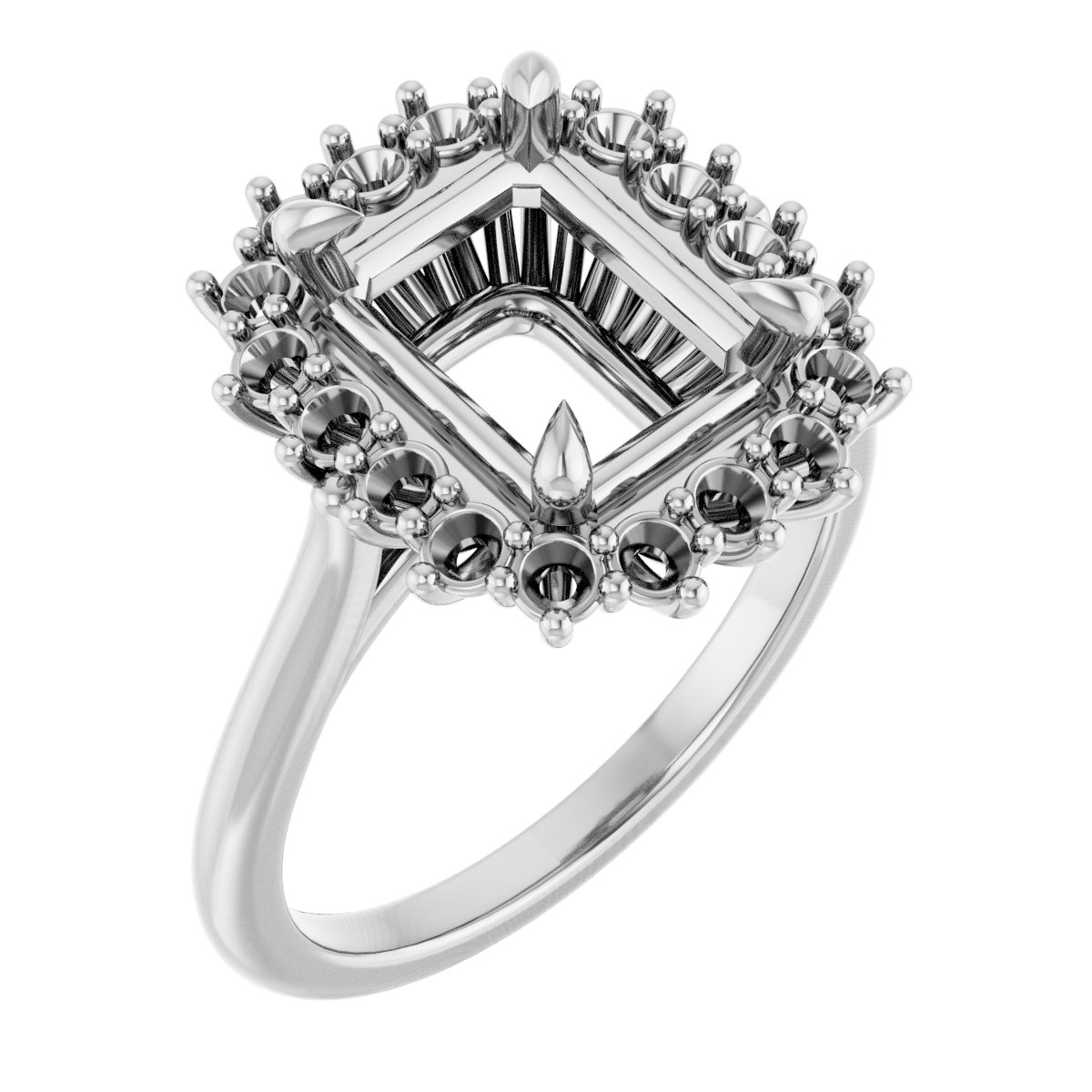 Halo-Style Ring