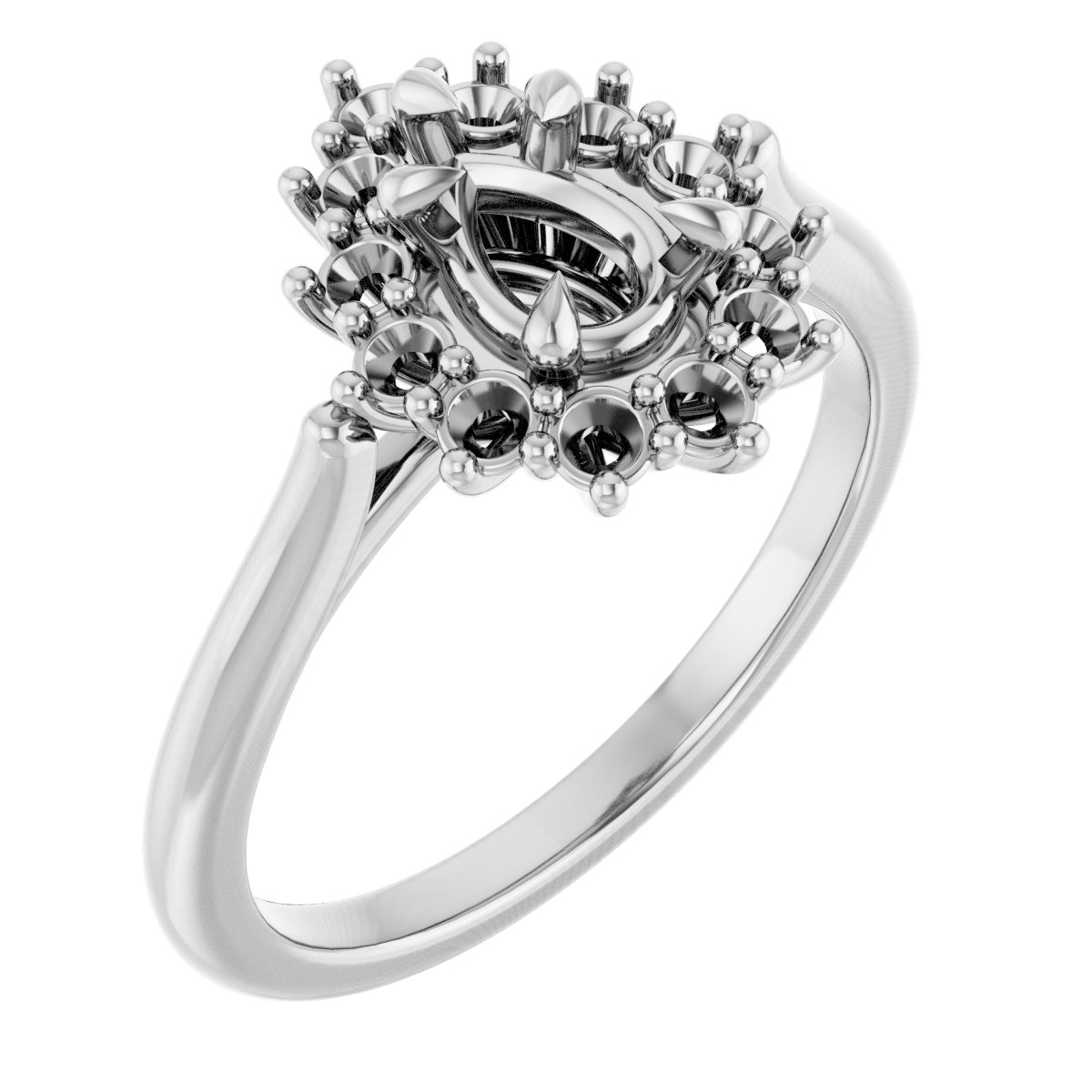 Halo-Style Ring