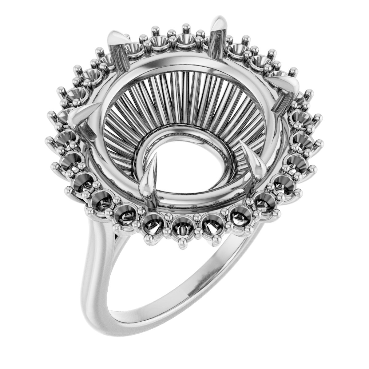 Halo-Style Ring