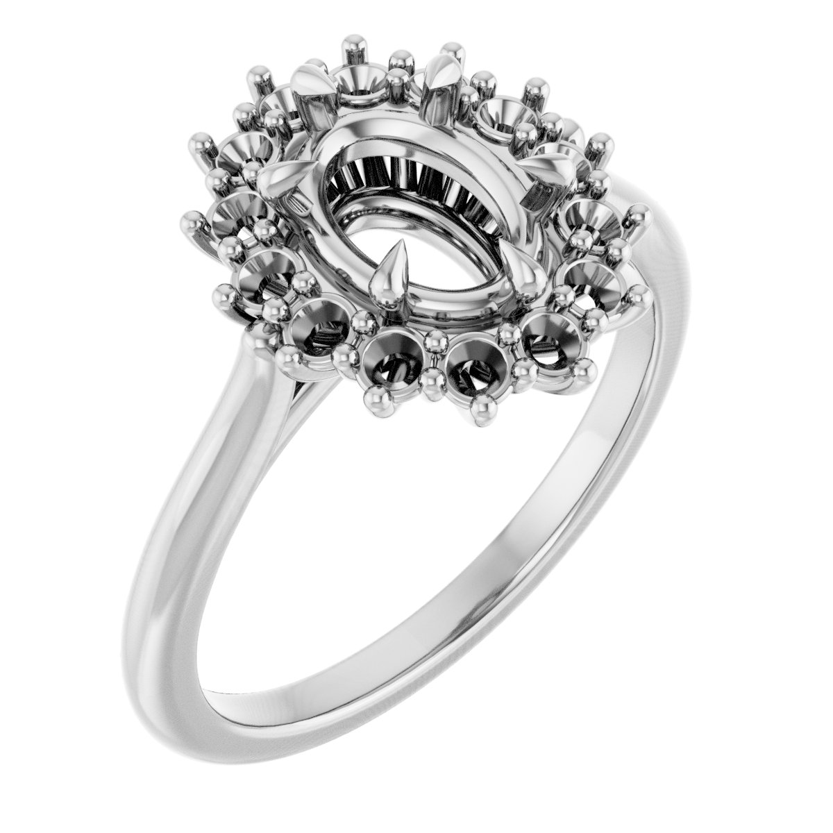 Halo-Style Ring