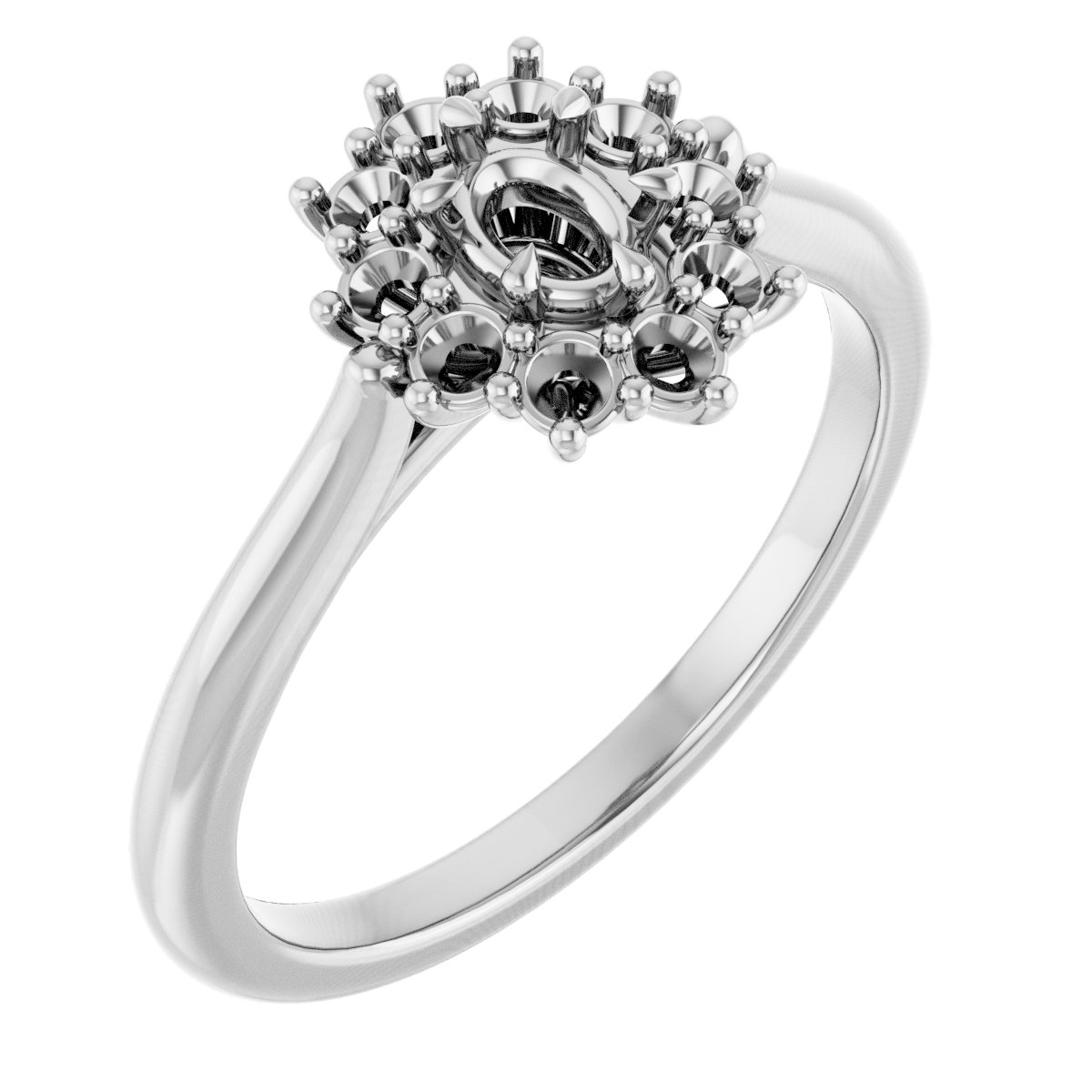 Halo-Style Ring