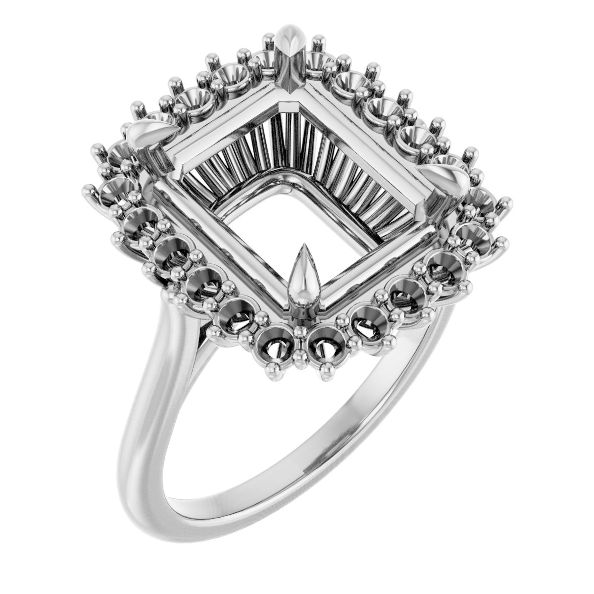 Halo-Style Ring
