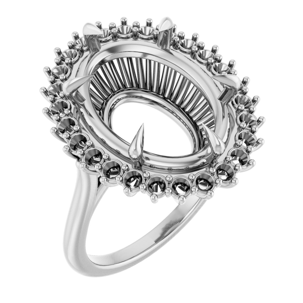 Halo-Style Ring
