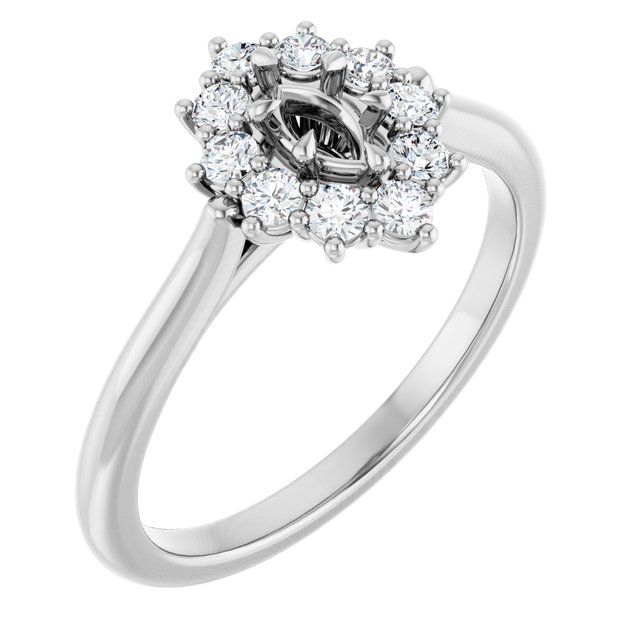 14k White Gold