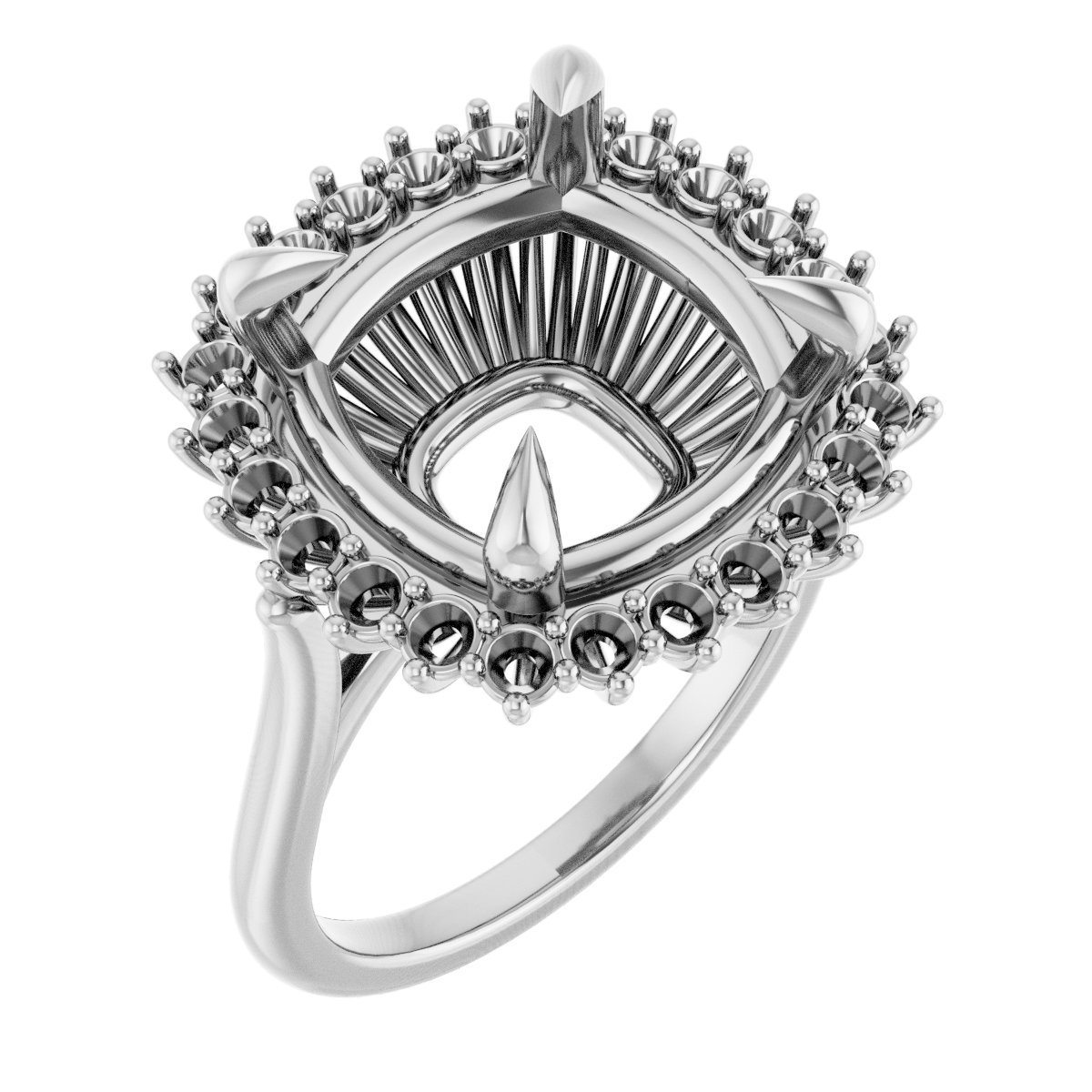 Halo-Style Ring