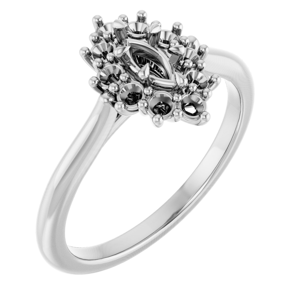 Halo-Style Ring