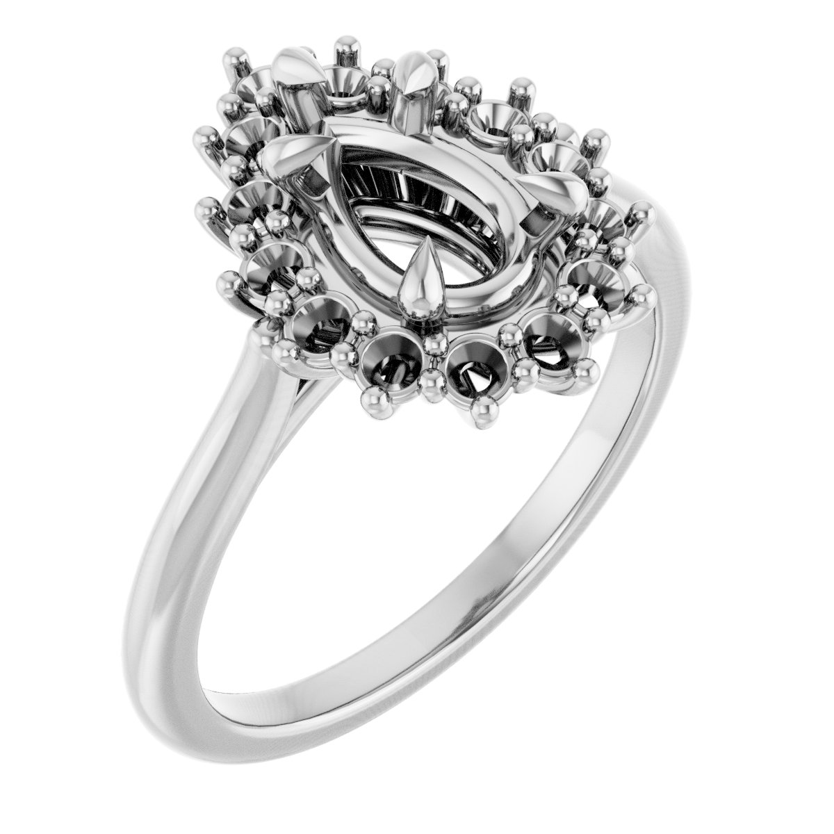 Halo-Style Ring