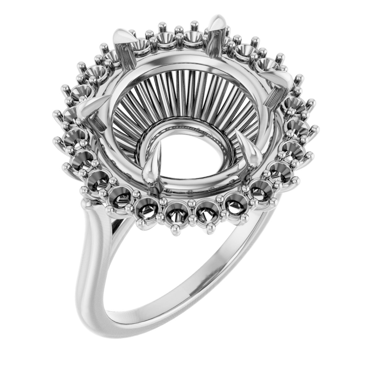 Halo-Style Ring