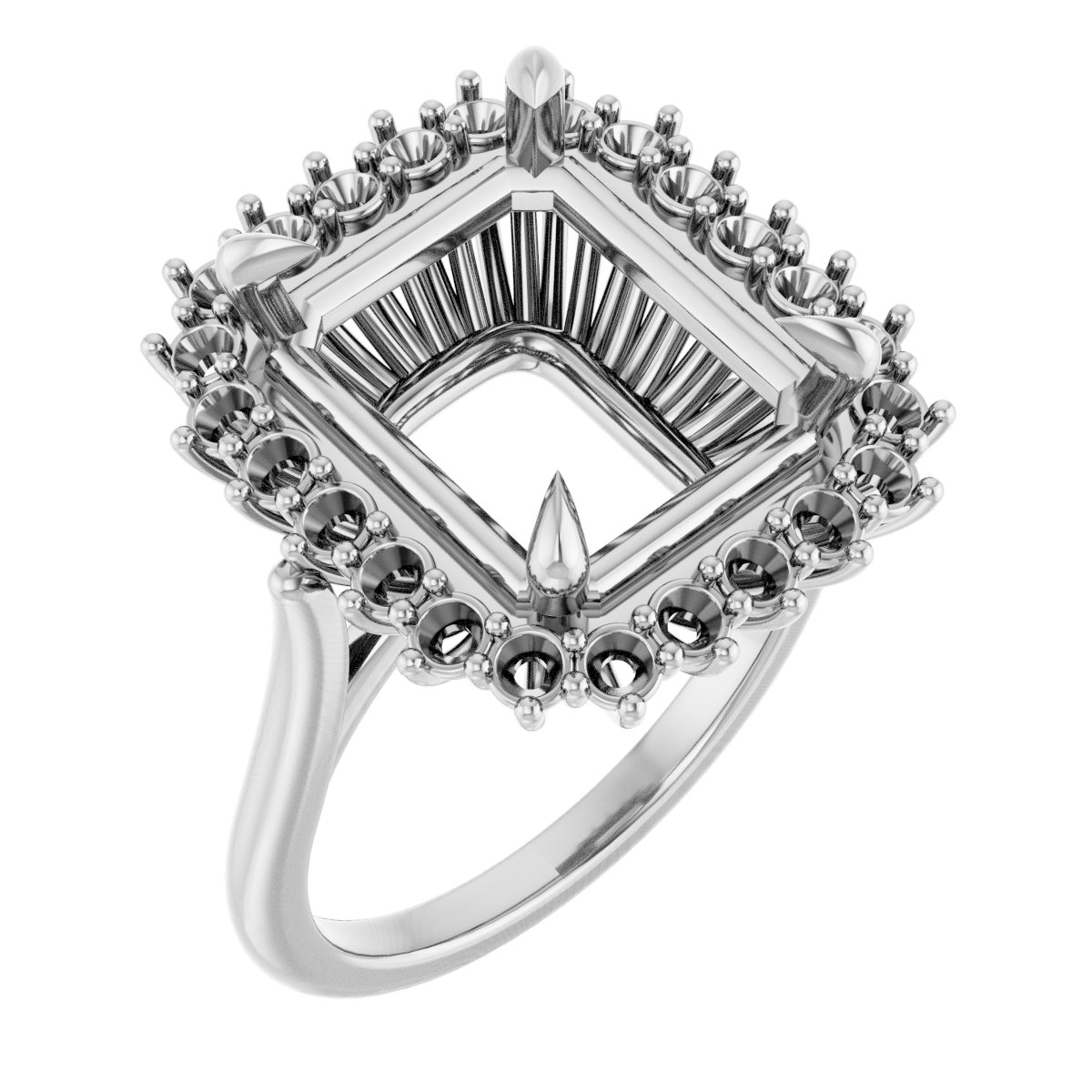 Halo-Style Ring