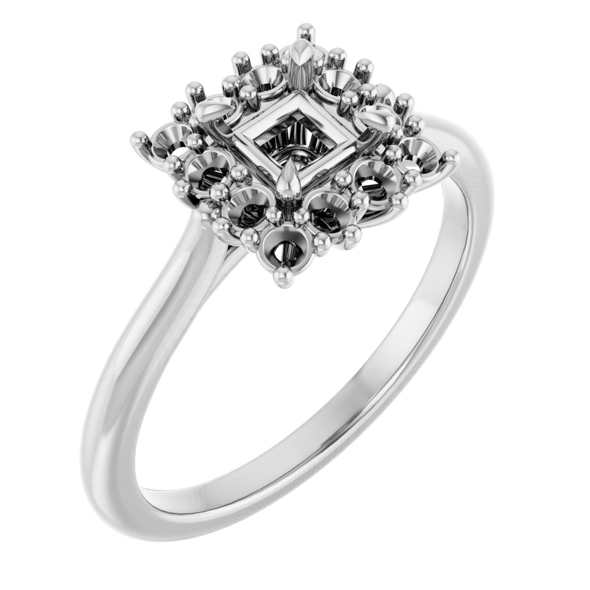Halo-Style Ring