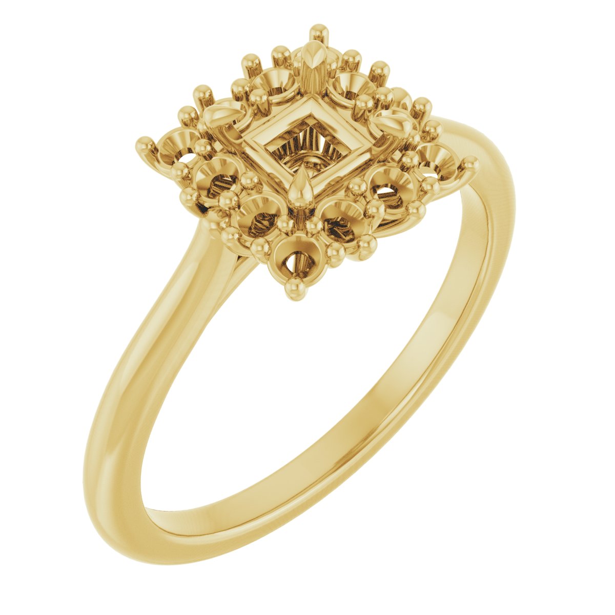 Halo-Style Ring