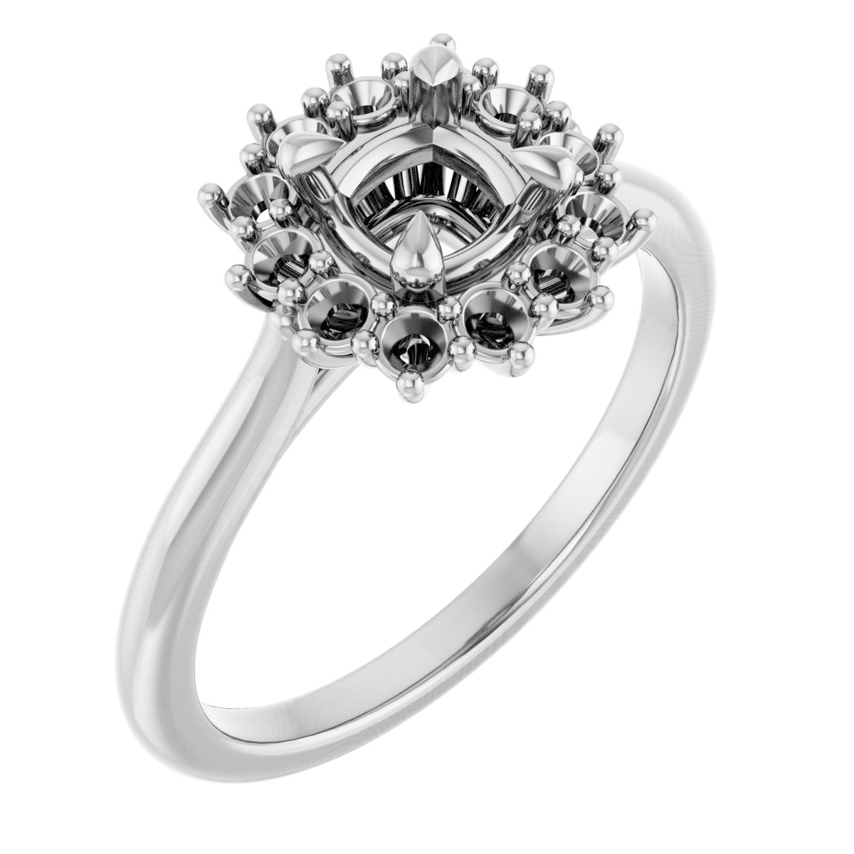 Halo-Style Ring