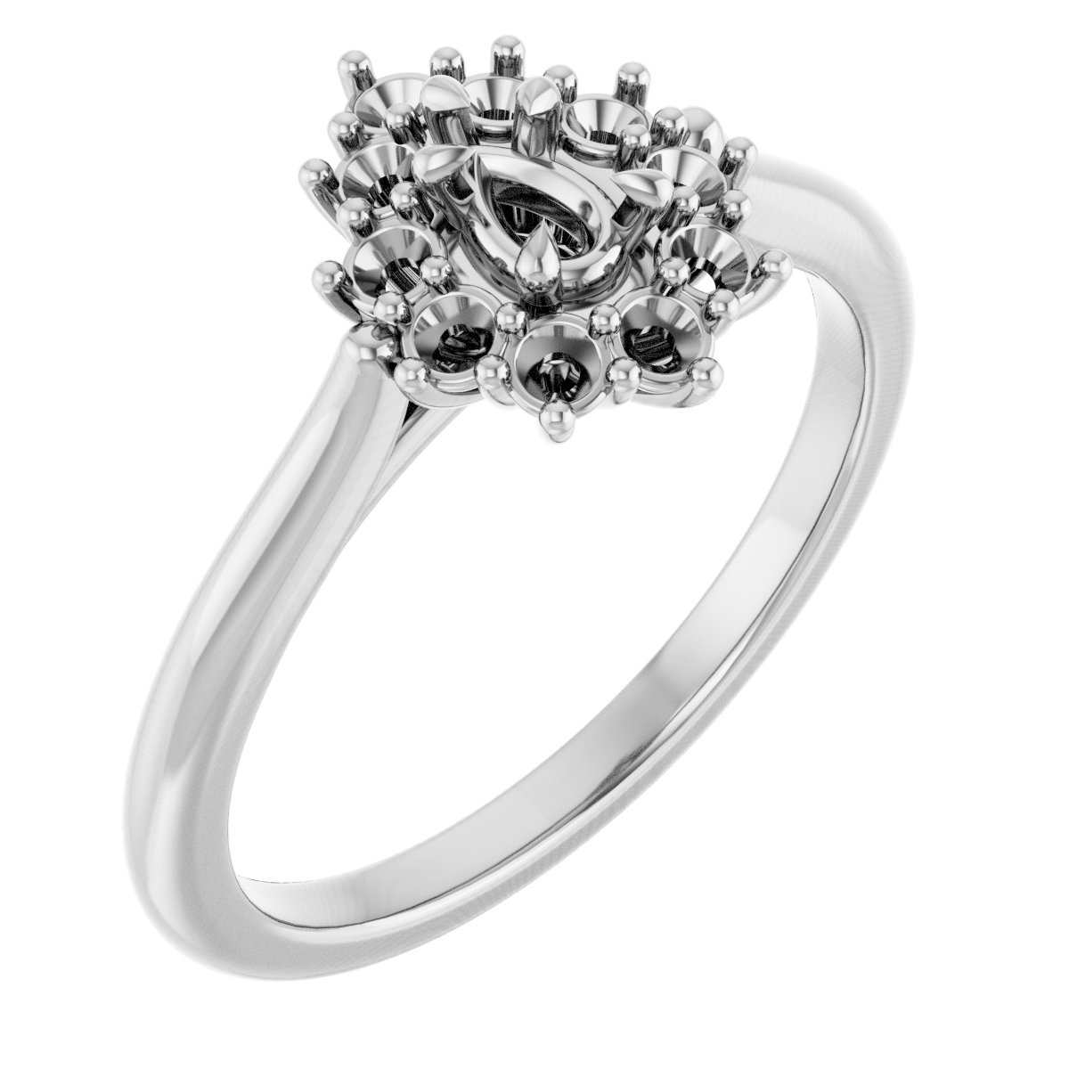 Halo-Style Ring