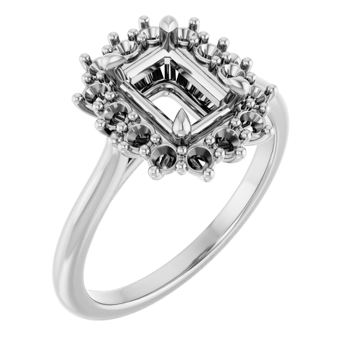 Halo-Style Ring