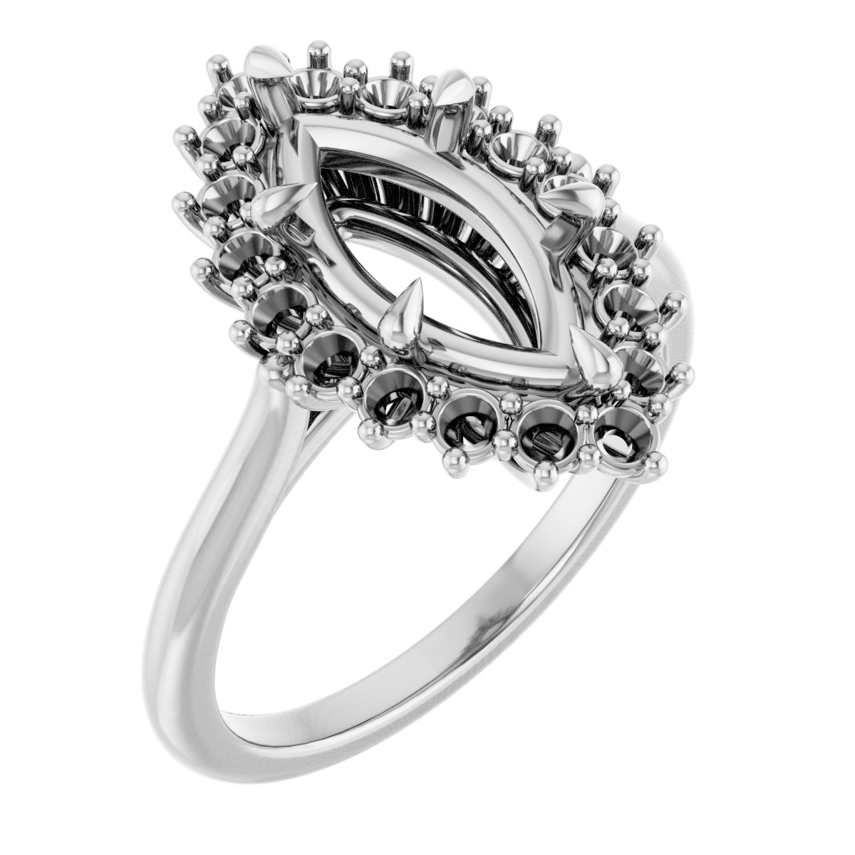 Halo-Style Ring