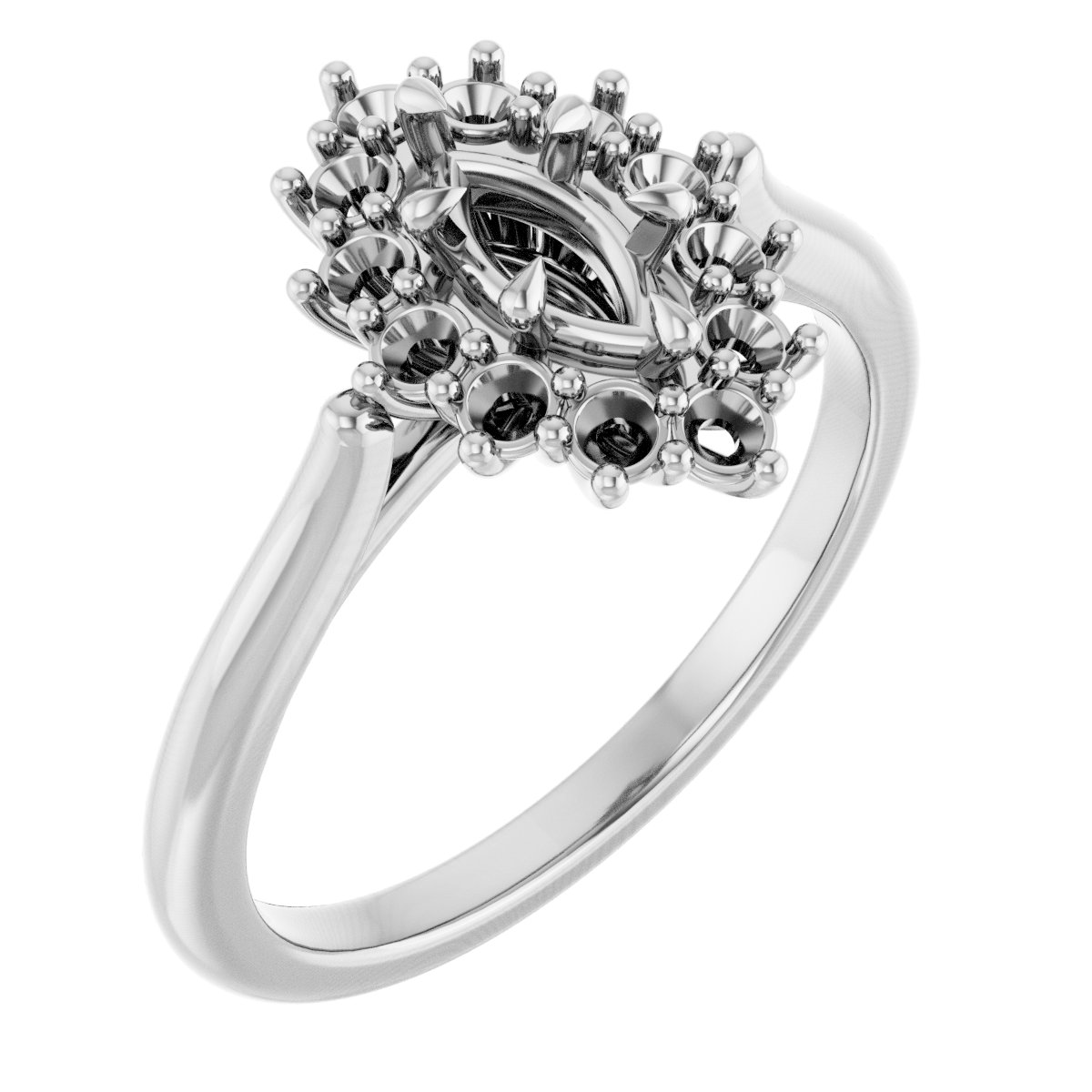 Halo-Style Ring