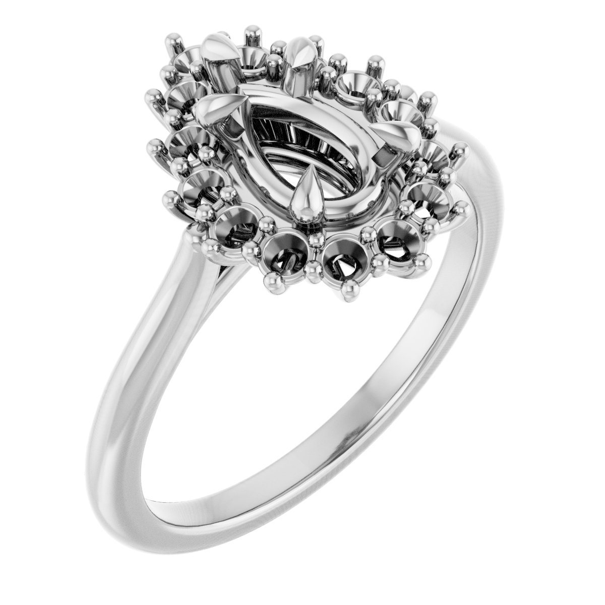 Halo-Style Ring