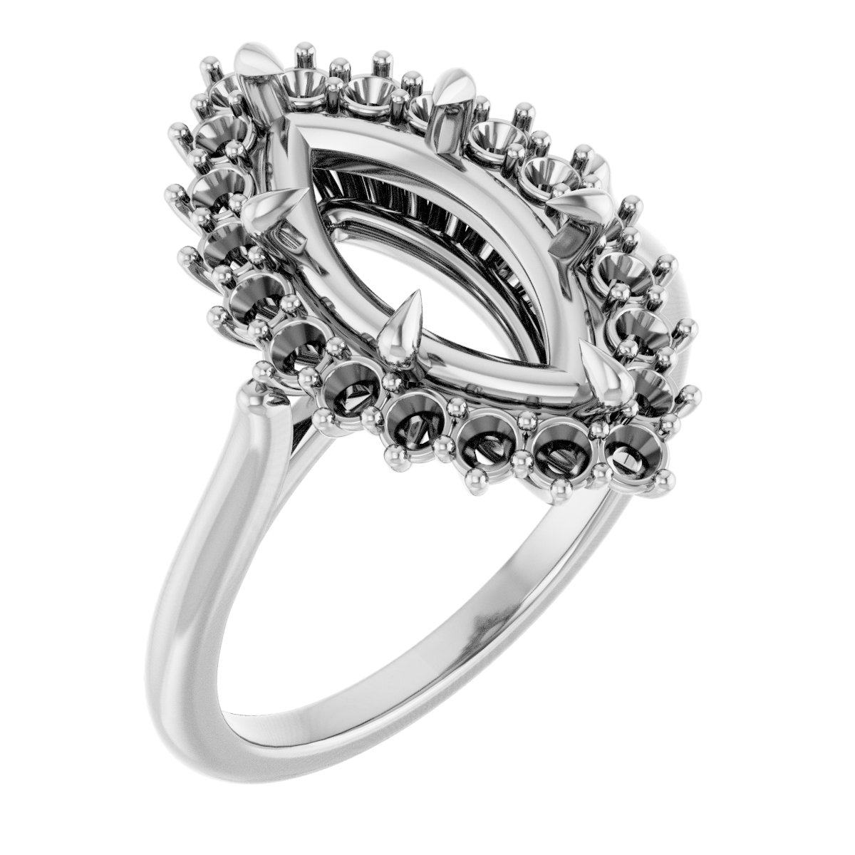 Halo-Style Ring
