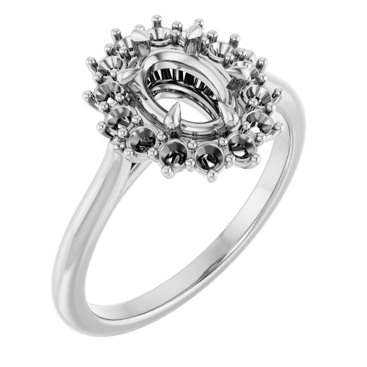 Halo-Style Ring