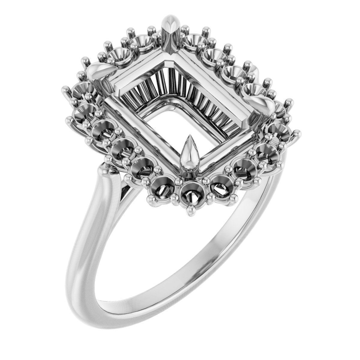 Halo-Style Ring