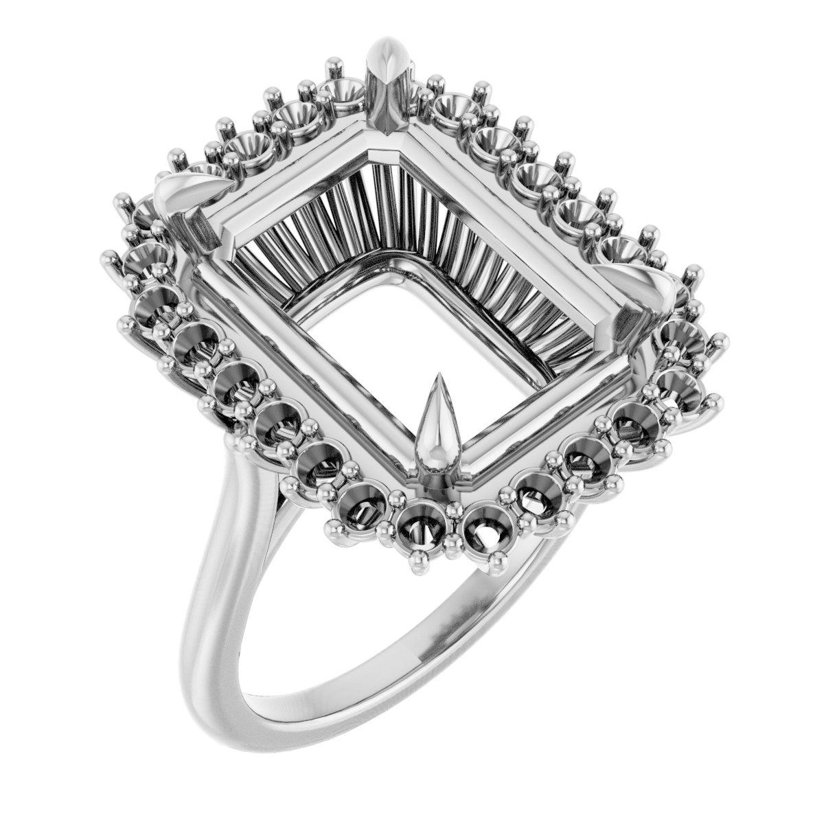 Halo-Style Ring