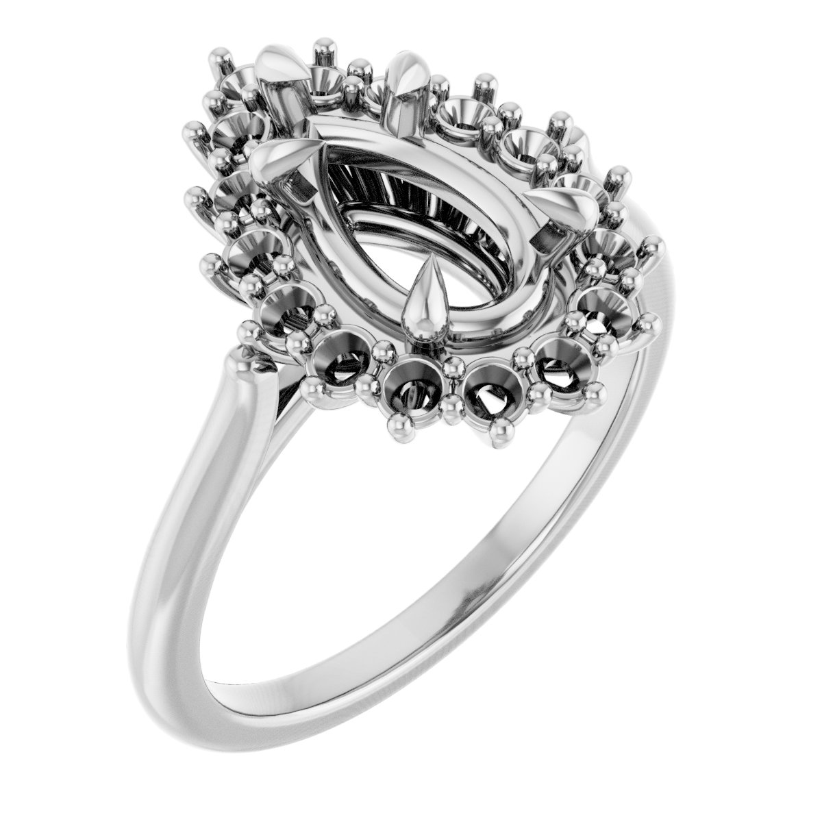 Halo-Style Ring