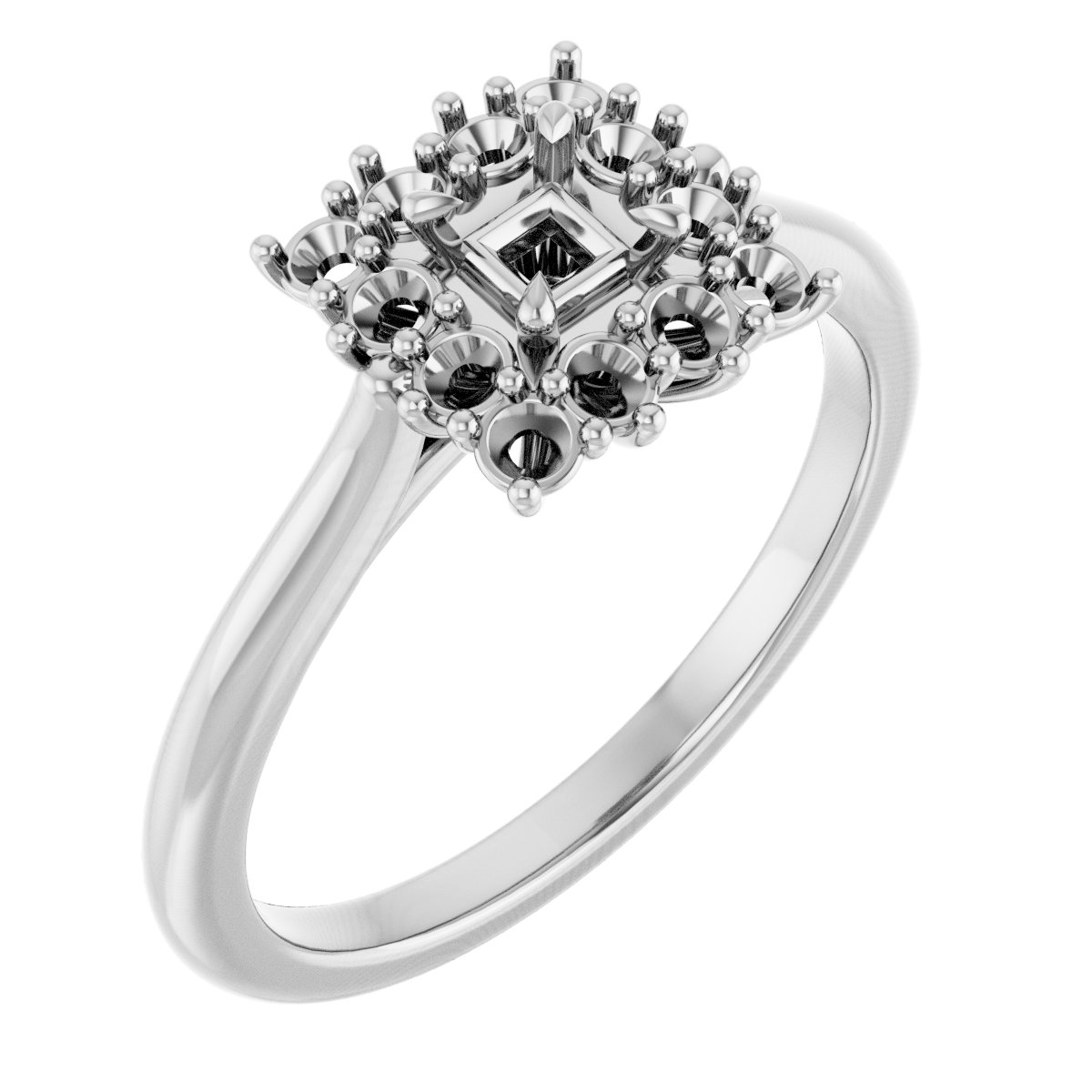 Halo-Style Ring