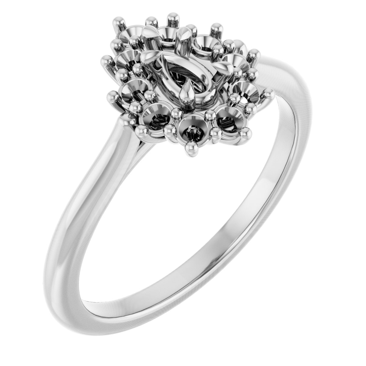 Halo-Style Ring