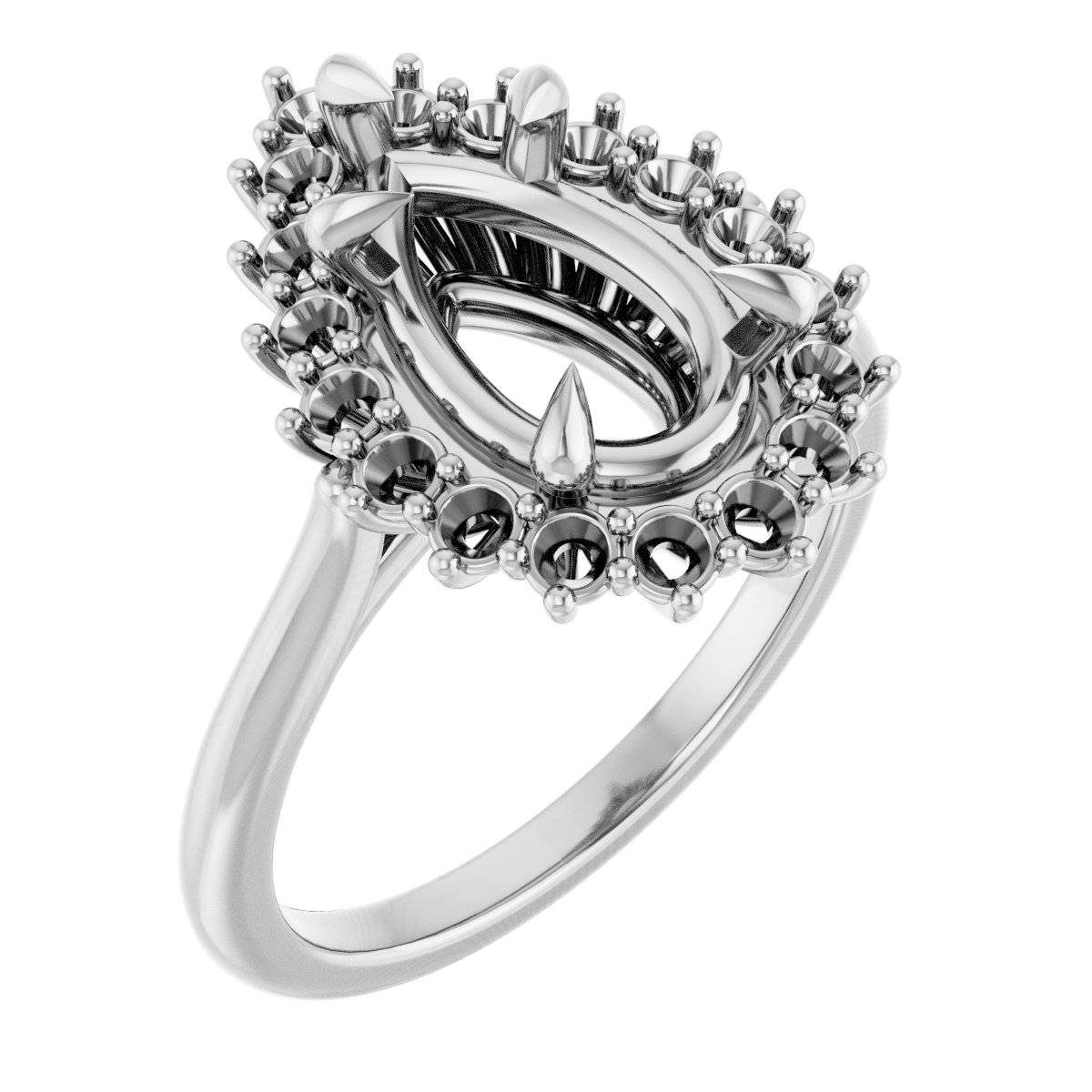 Halo-Style Ring
