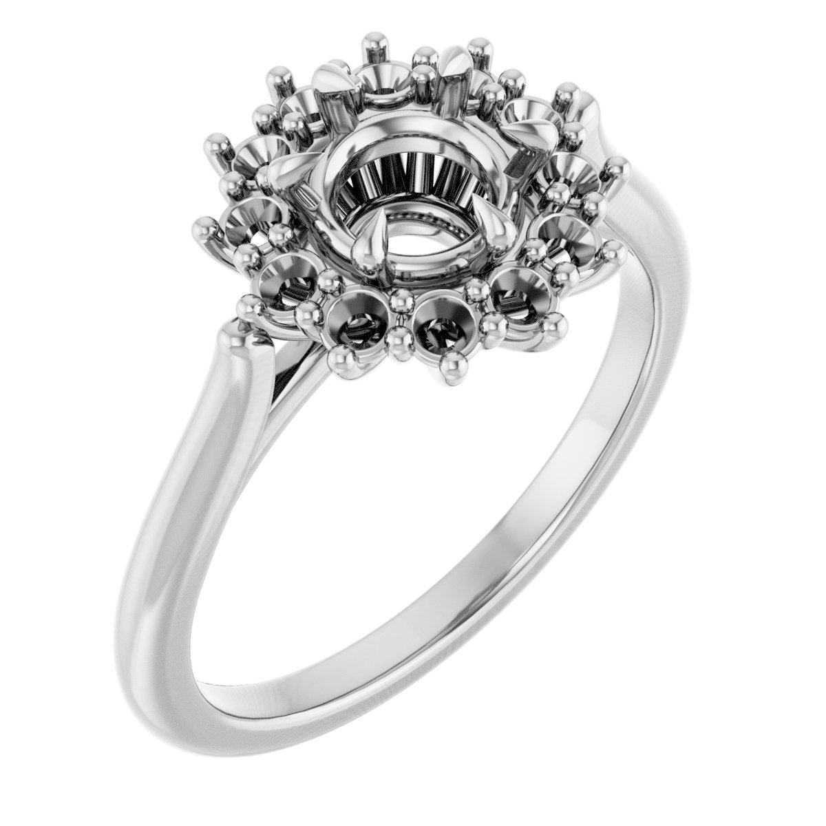 Halo-Style Ring