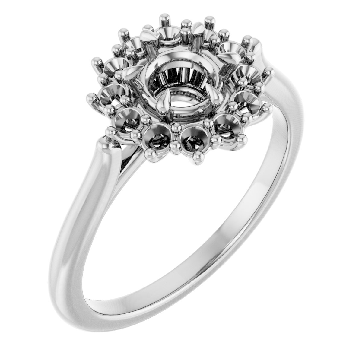 Halo-Style Ring