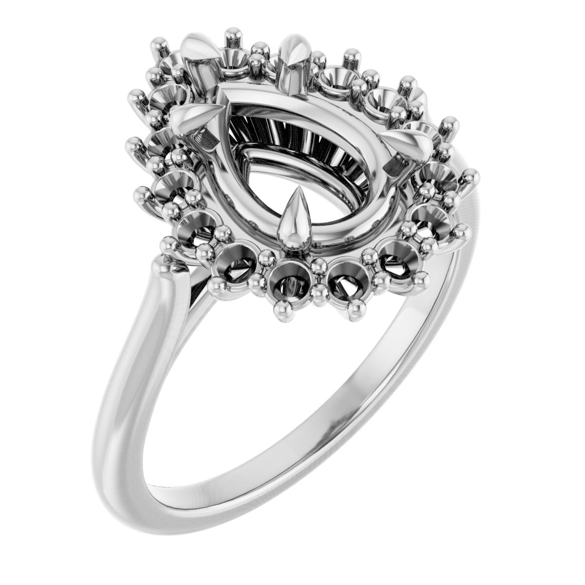 Halo-Style Ring