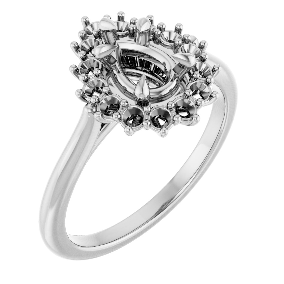 Halo-Style Ring
