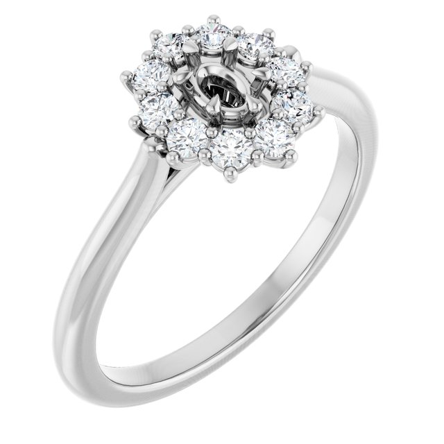 14k White Gold