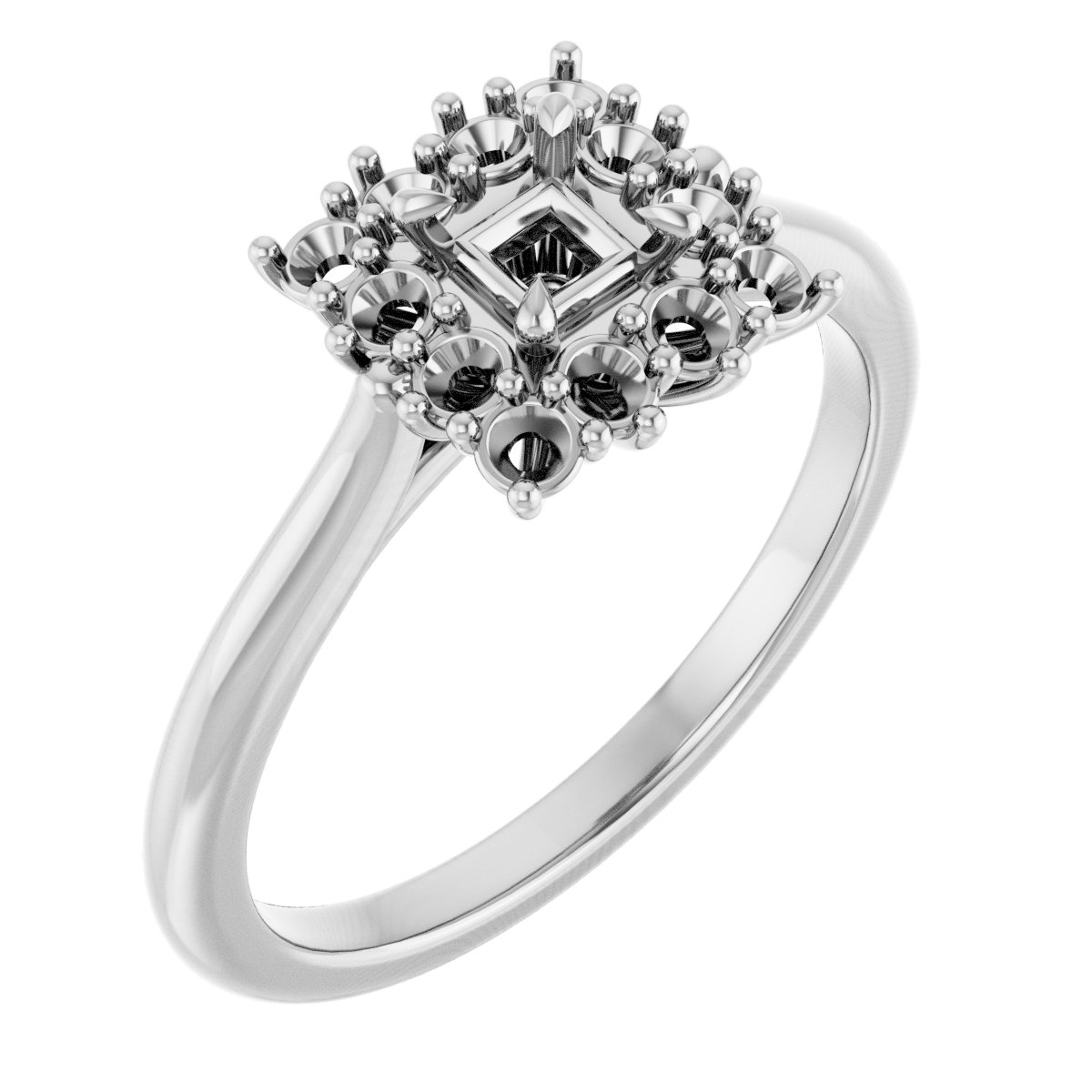 Halo-Style Ring