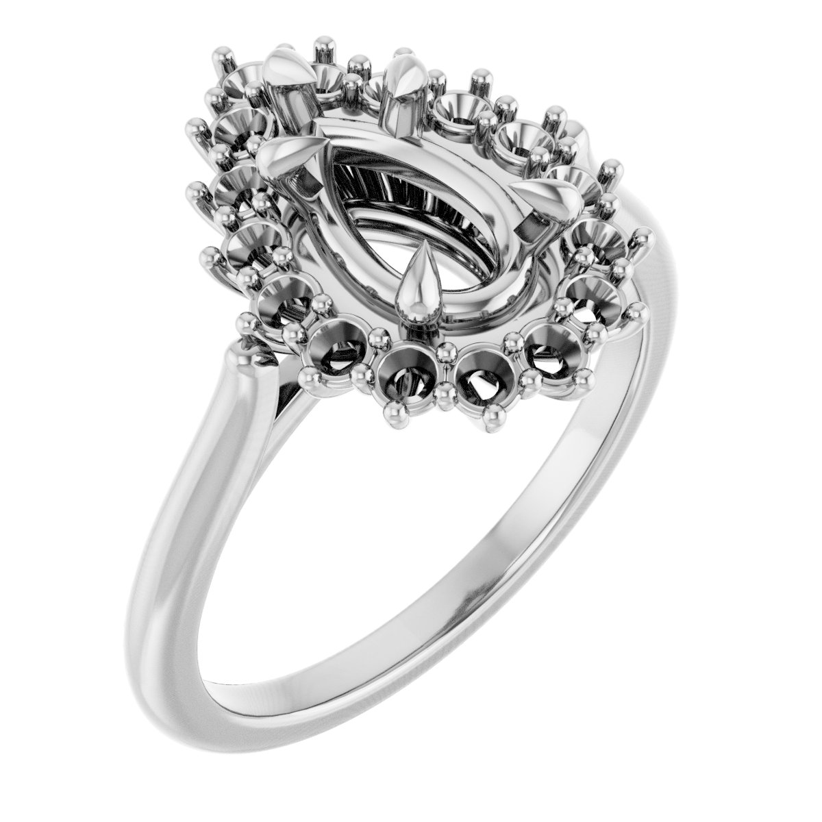 Halo-Style Ring