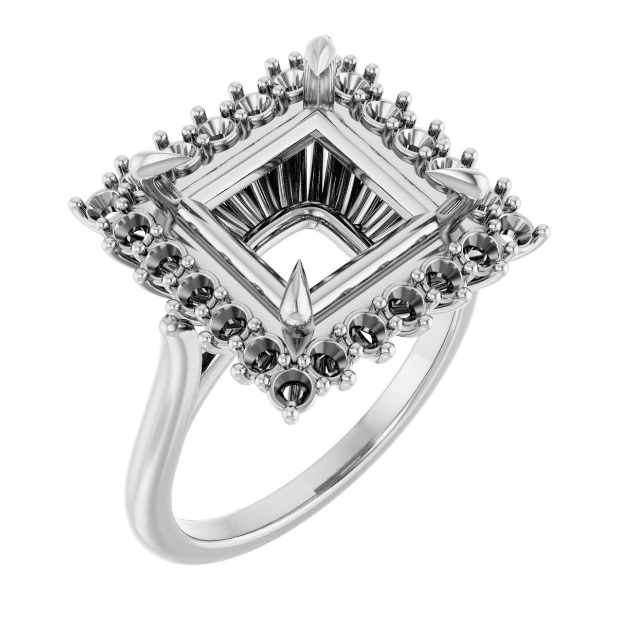 Halo-Style Ring