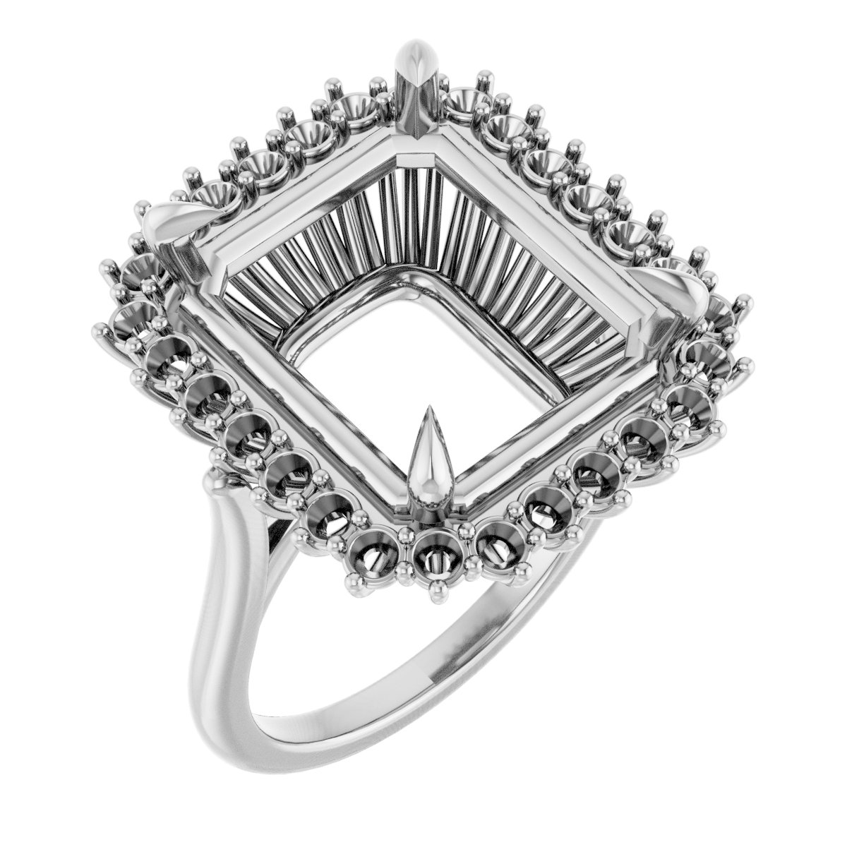 Halo-Style Ring