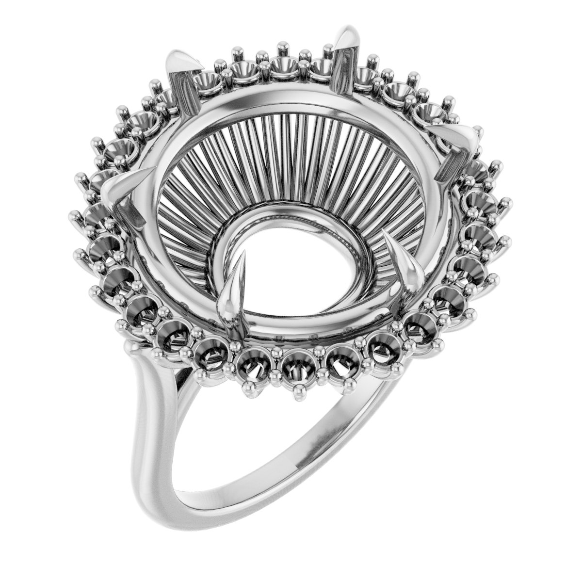 Halo-Style Ring